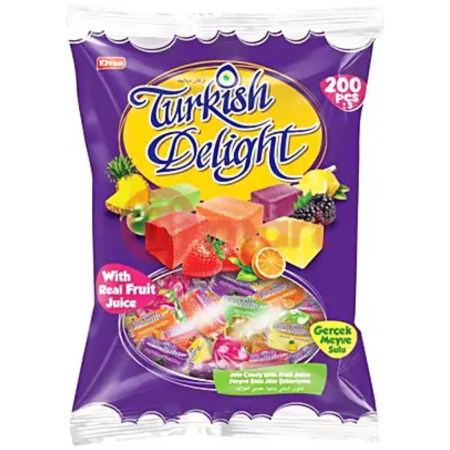 chi tiết Elvan Turkish Delight 1kg Mix Ovoce (8)