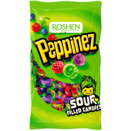 chi tiết Roshen Peppinez 900g Sour bonbón (6)
