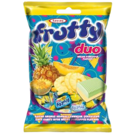 chi tiết Tayas Frutty Duo 1kg Pineapple bonbóny (modrý obal) (8)