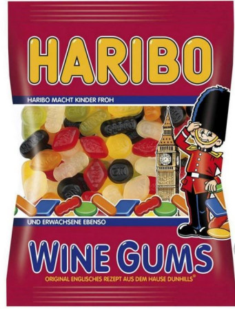 chi tiết Haribo 200g/175g Wine gums (22)