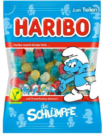 detail Haribo 200g Schlumpfe / Smurfs (30)