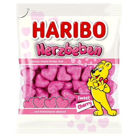 chi tiết Haribo 160g Herzbeben (Cherry Sweet) (12)