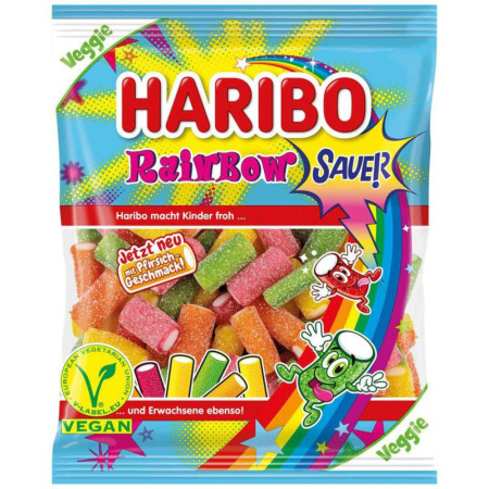 chi tiết Haribo 160g Rainbow sauer (22)