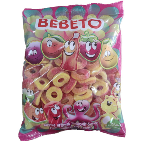 detail Bebeto 1kg želé bonbony - Sugared Peach (12)