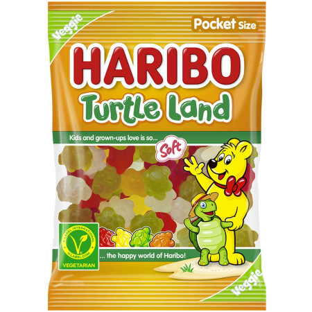 detail Haribo 80g Turtle Land (30)