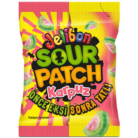 detail Jelibon Sour Patch Kids 160g želé Watermelon (10)