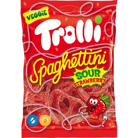 detail Trolli Spaghetty 100g pendreky Strawberry Sour (30)
