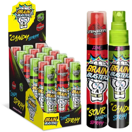 chi tiết Brain Blasterz Sour Candy Spray 28ml (18) apple, strawberry