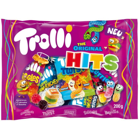 chi tiết Trolli Hits Mix 200g želé (14)