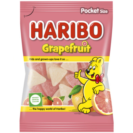 detail Haribo 80g Grapefruit (24)