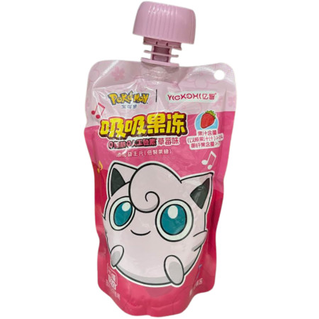 detail Yizhi Jelly Pokemon Kapsička 150g Strawberry tekuté želé / pudding (thach nuoc)