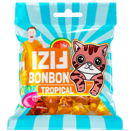 chi tiết FIZI Bon Bon 80g želé Tropical (18)