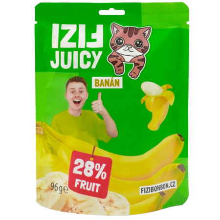 chi tiết FIZI Juicy 96g želé Banán (24) / keo