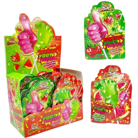 detail Jimmy Fox Popping Foot a Thumb 13g (36)