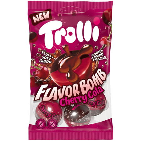 detail Trolli Flavor Bomb 75g Cherry Cola 4ks (21)
