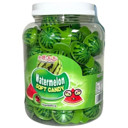 chi tiết Deer Dada Soft Gummy Candy želé 10g x 60ks Watermelon