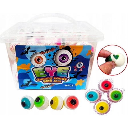 chi tiết Profisa Eye gummy candy with Jam - Oči želé 18g dóza (40)