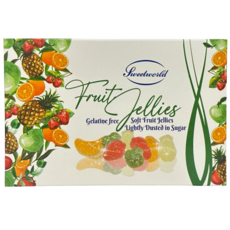 detail Sweetworld Fruit Jellies 200g želé s cukrovým potahem (24)