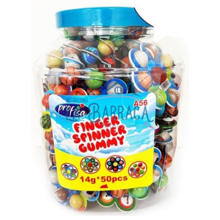 chi tiết Profisa Finger Spinner Gummy 14g Jelly Candy A56 (50)