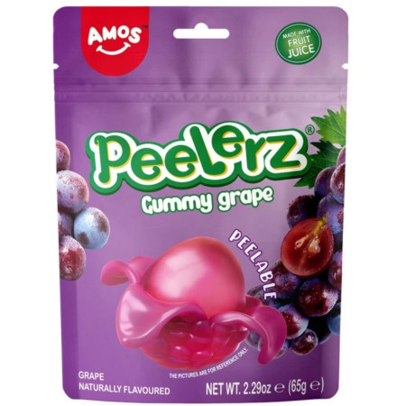 detail Amos Peelerz želé 65g Gummy Grape (36)