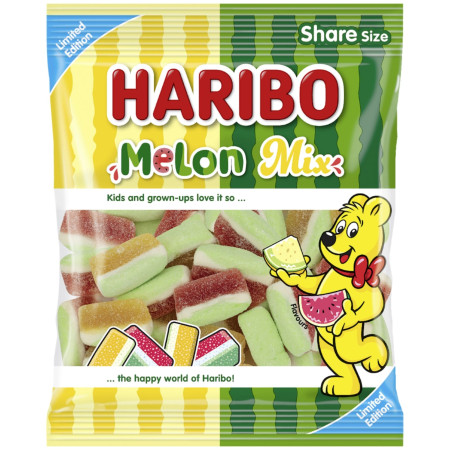 chi tiết Haribo 160g Melon Mix