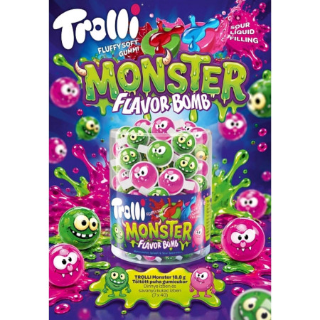 chi tiết Trolli želé 18,8g Monster (80)