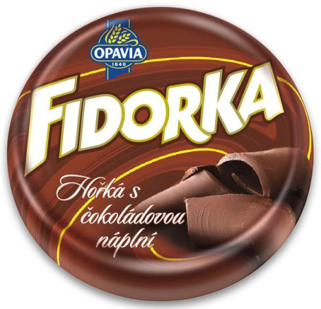 detail Fidorka 30g hnědá hořká (30)
