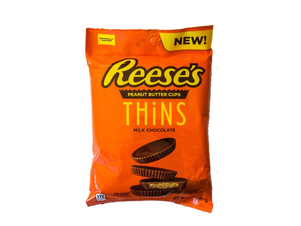 chi tiết Reeses peanut butter cups Thin 87g čokoláda (bal/8ks)