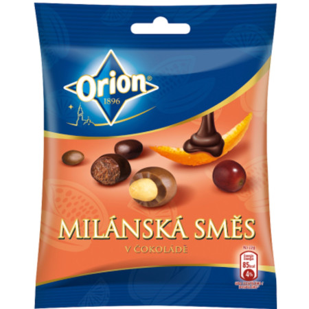 detail Orion Milánská směs v čokoládě 90g (22)