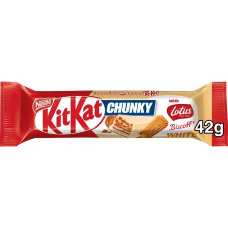 detail Kitkat 42g Chunky White Biscoff (24)