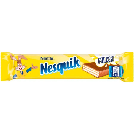 chi tiết Nesquik Wafer Milk Chocolate 26g (30)
