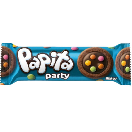 chi tiết Papita party 63g čokoláda Dark (24) / Modrý