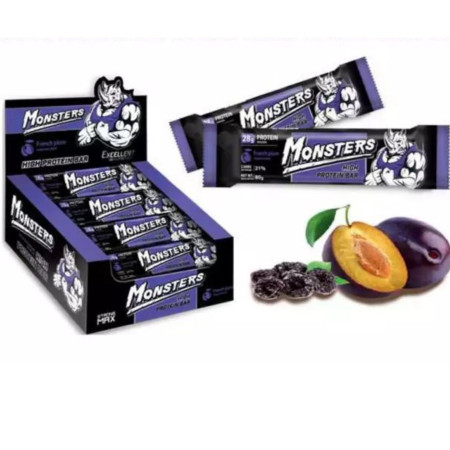 chi tiết Monsters proteinová tyčinka 80g - Švestky (20)
