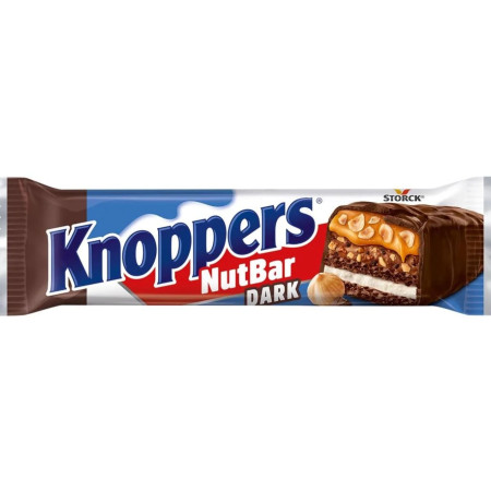 detail Knoppers Nutbar Dark 40g (24)