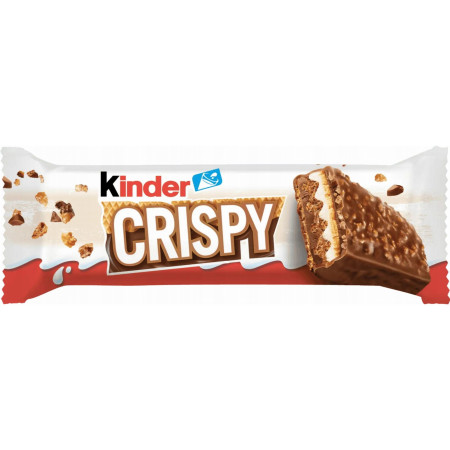 detail Kinder Crispy čokoládová tyčinka 34g (14)