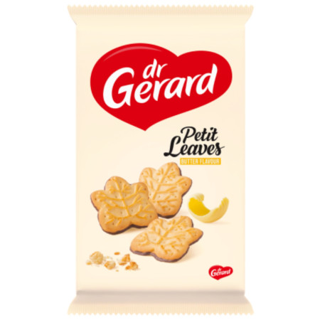 detail Dr Gerard máslové lístky sušenky 165g - Petit Leaves (12) Trvan. 18/3/2026