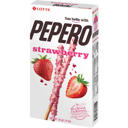 chi tiết Lotte Pepero tyčinky 32g Strawberry (10)