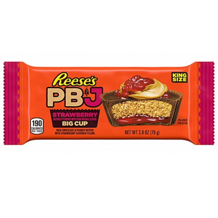 detail Reeses Big cup 79g PB&J Strawberry (16)