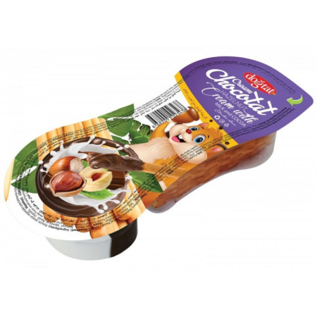 detail Gurmex Snacks Hazelnut 55g Křupané tyčinky s lískooříškovým krémem (24)