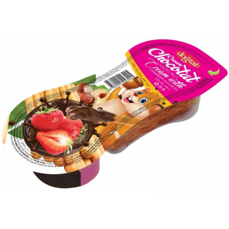 chi tiết Dogtat Cream Chocotat Sticks 25g Hazelnut with Strawberry and Cocoa (24)