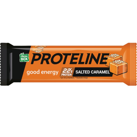 detail Proteline 40g proteinová tyčinka Slaný Karamel (24)