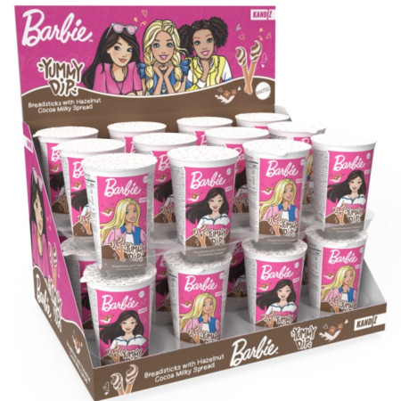 chi tiết Yummy Dip 40g tyčinky s čokoládou Barbie Chocolate (24)