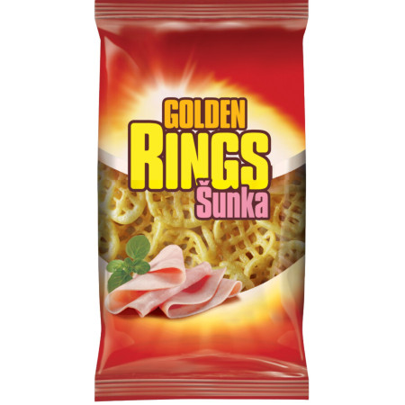 detail Golden Snack Golden rings 80g šunka (18)