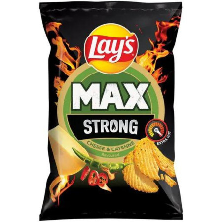 detail Lays 55g MAX Strong cheese Cayenne (14)
