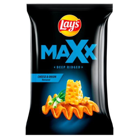 detail Lays 130g Maxx cheese & onion (21)