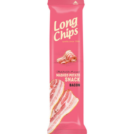 chi tiết Long chips 75g bramborový snack Bacon (20)