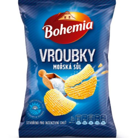 chi tiết Bohemia chips 55g vroubky Mořská sůl (15/18)
