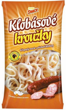 detail Golden Snack 70g Klobásové kroužky (15)