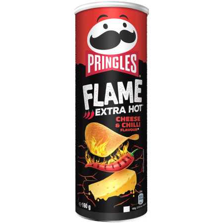 chi tiết Pringles 160g Flame Spicy Cheese a Chilli Extra Hot (9)