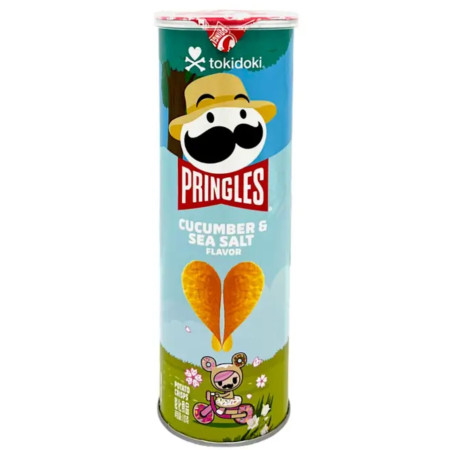 chi tiết Pringles 110g Cucumber and Sea Salt (20)